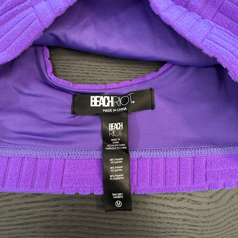 Beach Riot Terry Ribbed Bikini Set - Picture 6 of 12